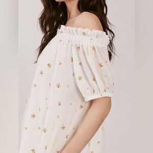 Pietro Brunelli maternity  off the shoulders large maternity photo shoot dress